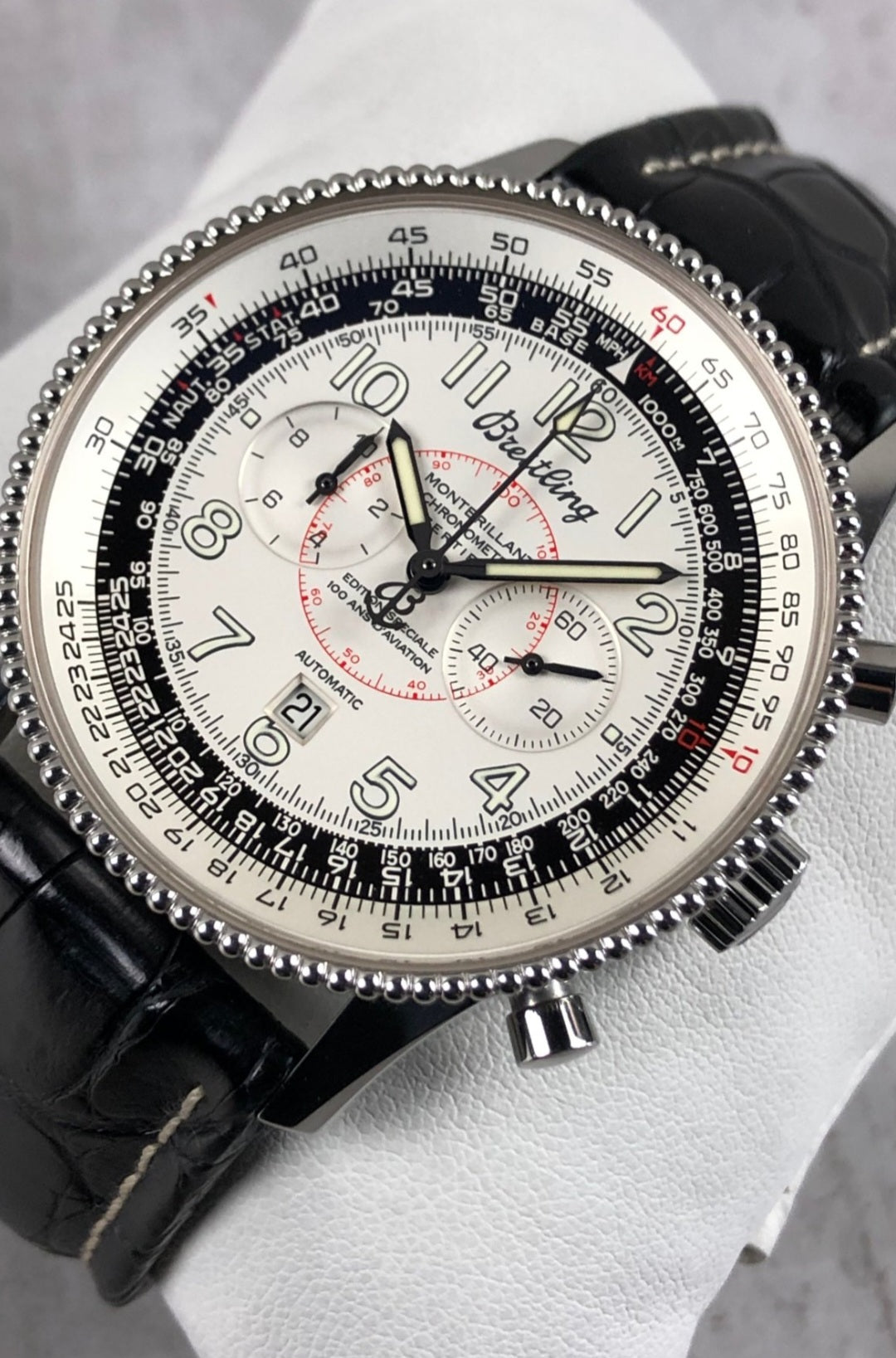 Breitling Navitimer Montbrillant – Édition Limitée 100 Ans – Seconde Main, Excellent État