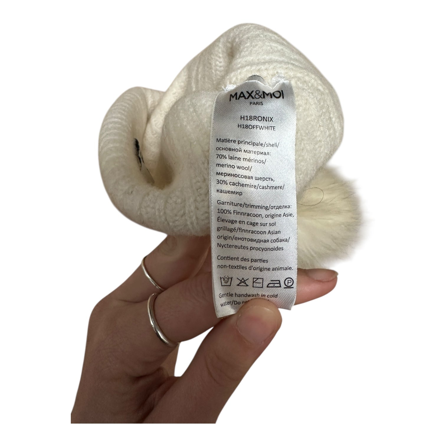 Bonnet femme MAX&MOI - Taille unique - Etat : Excellent