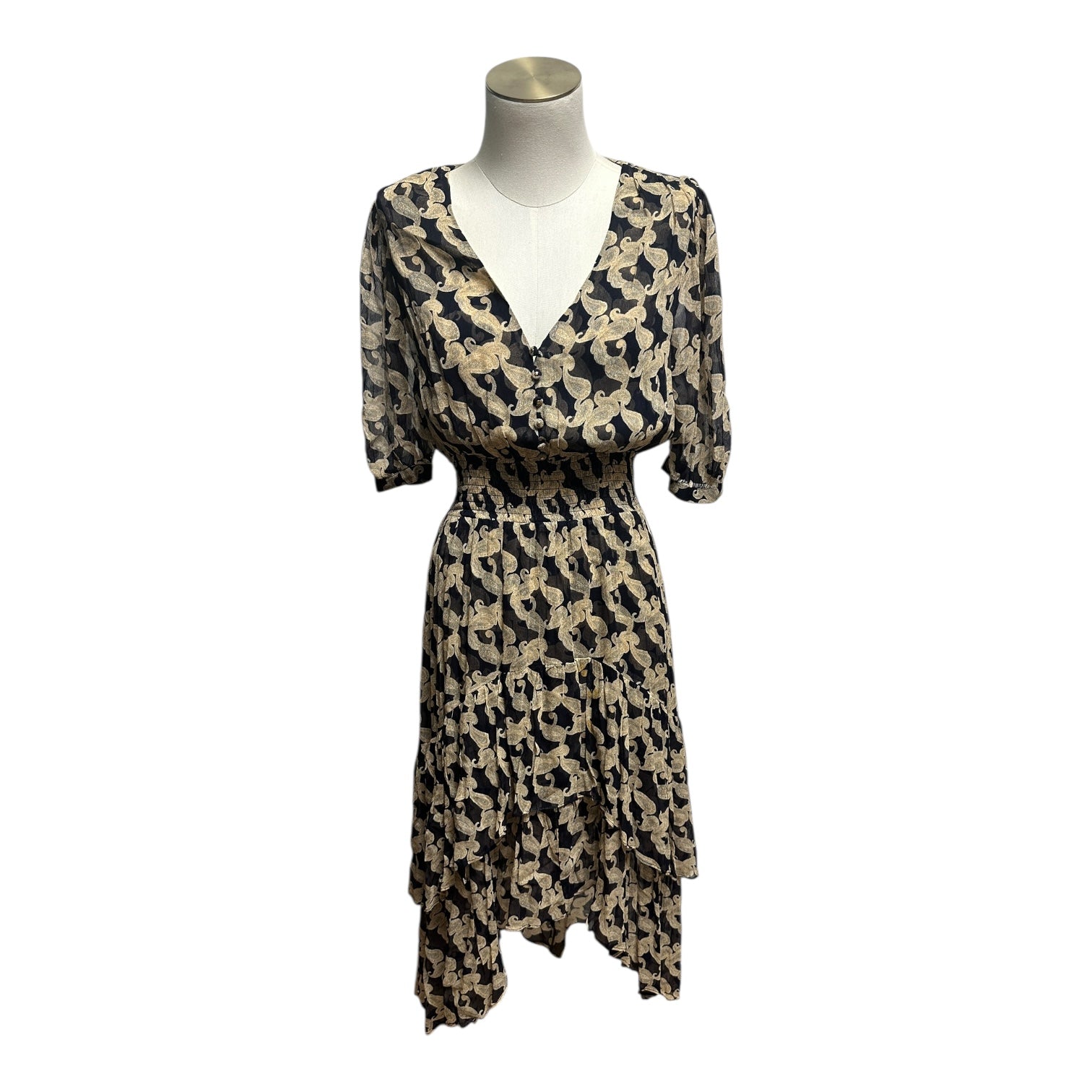 Robe Casual The Kooples - S - Noir - État : Très Bon