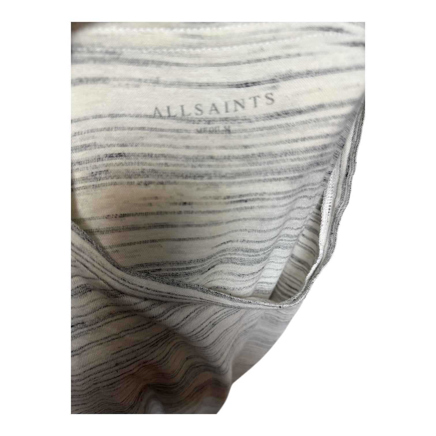 T-shirt Allsaints - M - Blanc - État : Très bon
