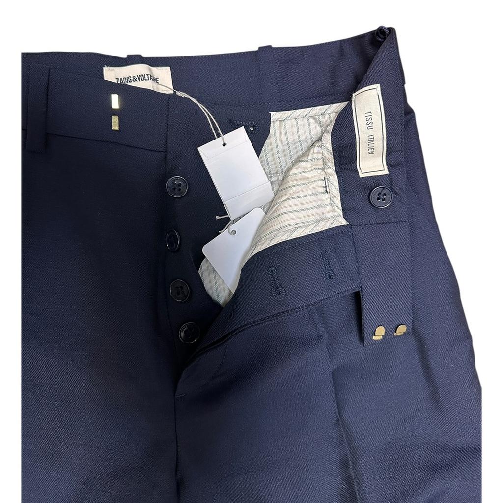 Pantalon tailleur Zadig & Voltaire - 36 - Bleu marine - État : Neuf avec étiquette