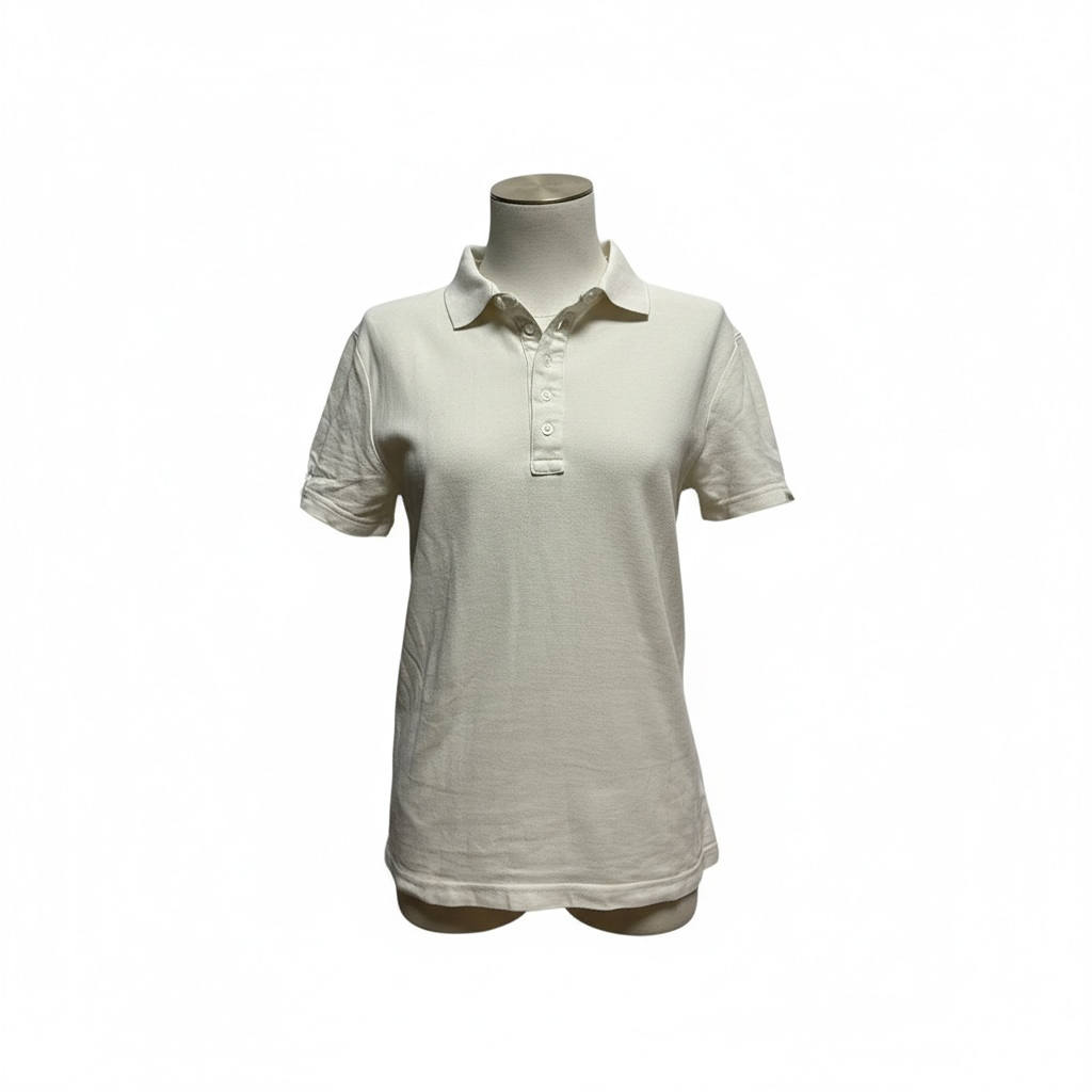 Polo femme Chanel - Taille unique - Blanc - État : Excellent