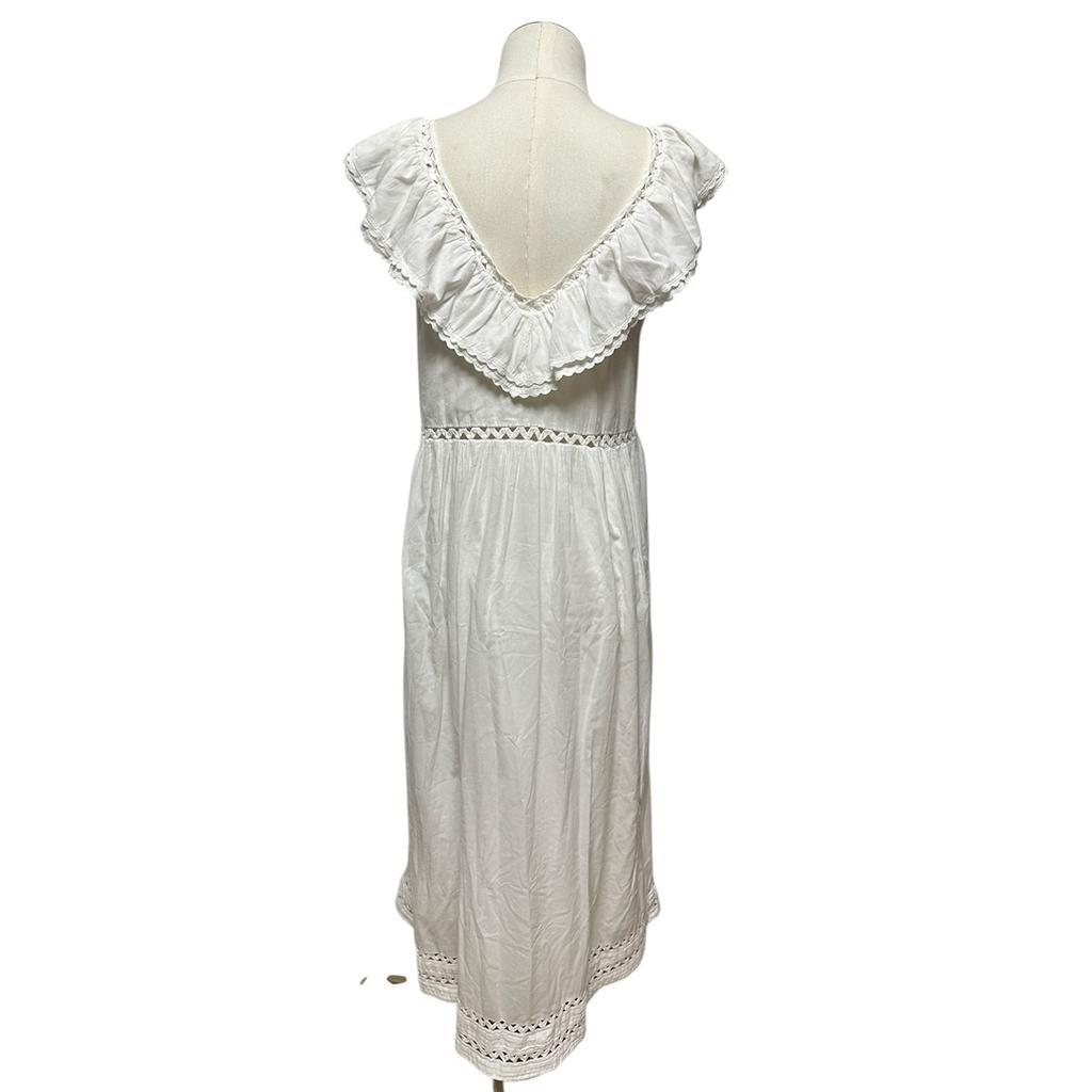 Robe Sézane - 36 - Blanc - État : Excellent
