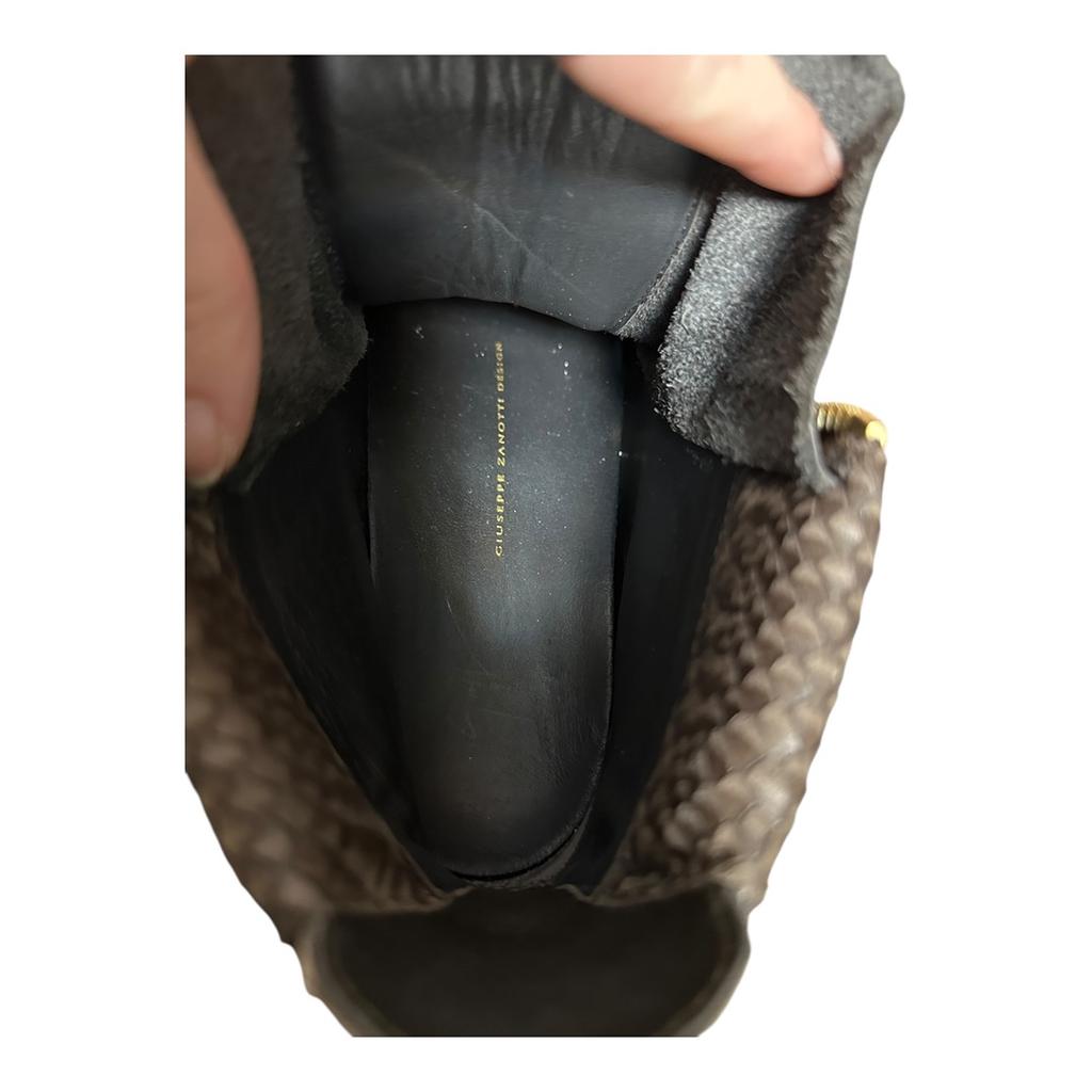 Baskets Giuseppe Zanotti - 38,5 - Noir - État : Très bon