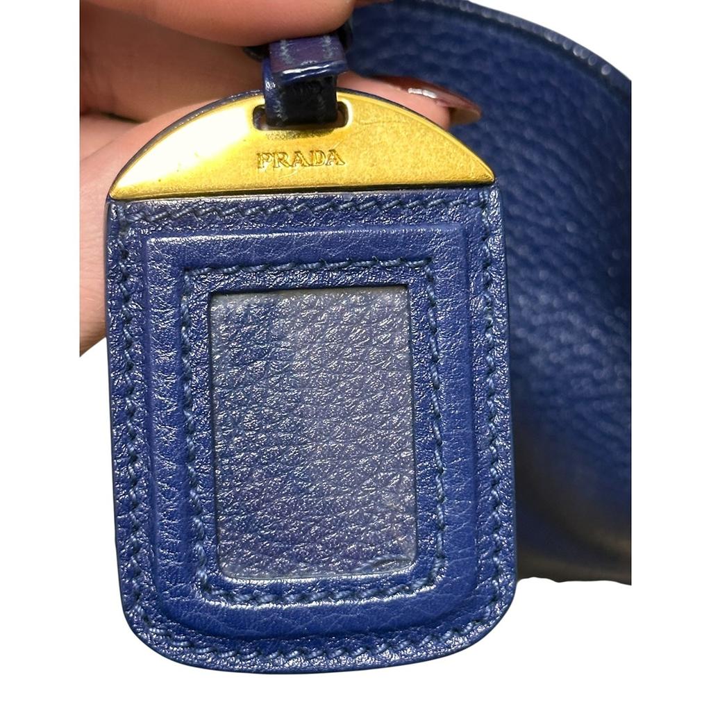 Sac à main Prada - Taille unique - Bleu - État : Excellent