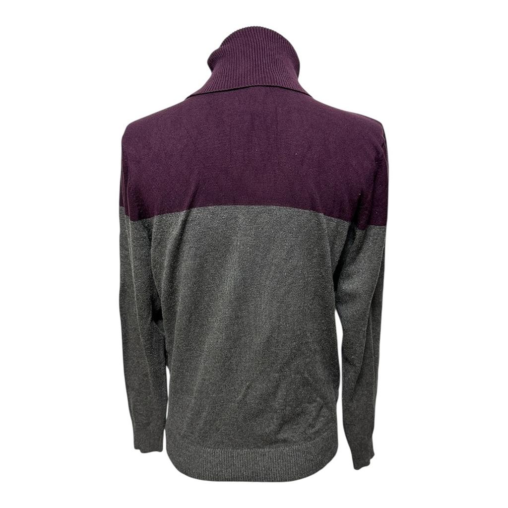 Pull femme Calvin Klein - L - Violet/gris - État : Excellent