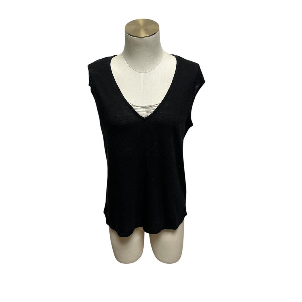 Blouse femme Sud Express - M - Noir - État : Excellent