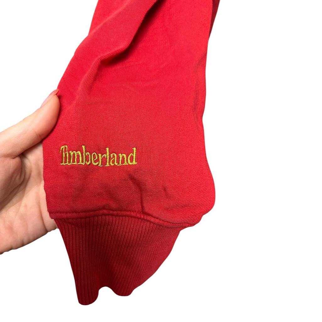 Sweat à capuche Timberland - L - Rouge - État : Excellent