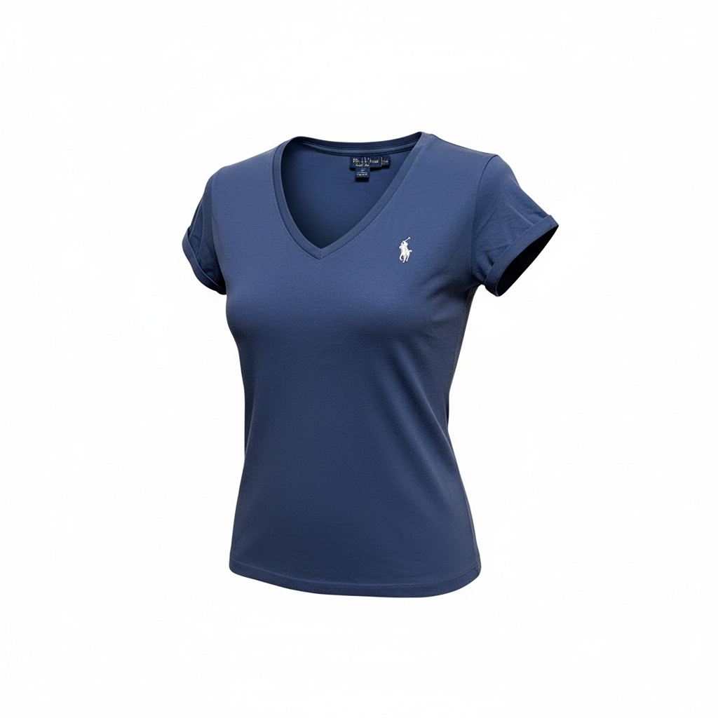 T-shirt Polo Ralph Lauren - S - Bleu - État : Excellent