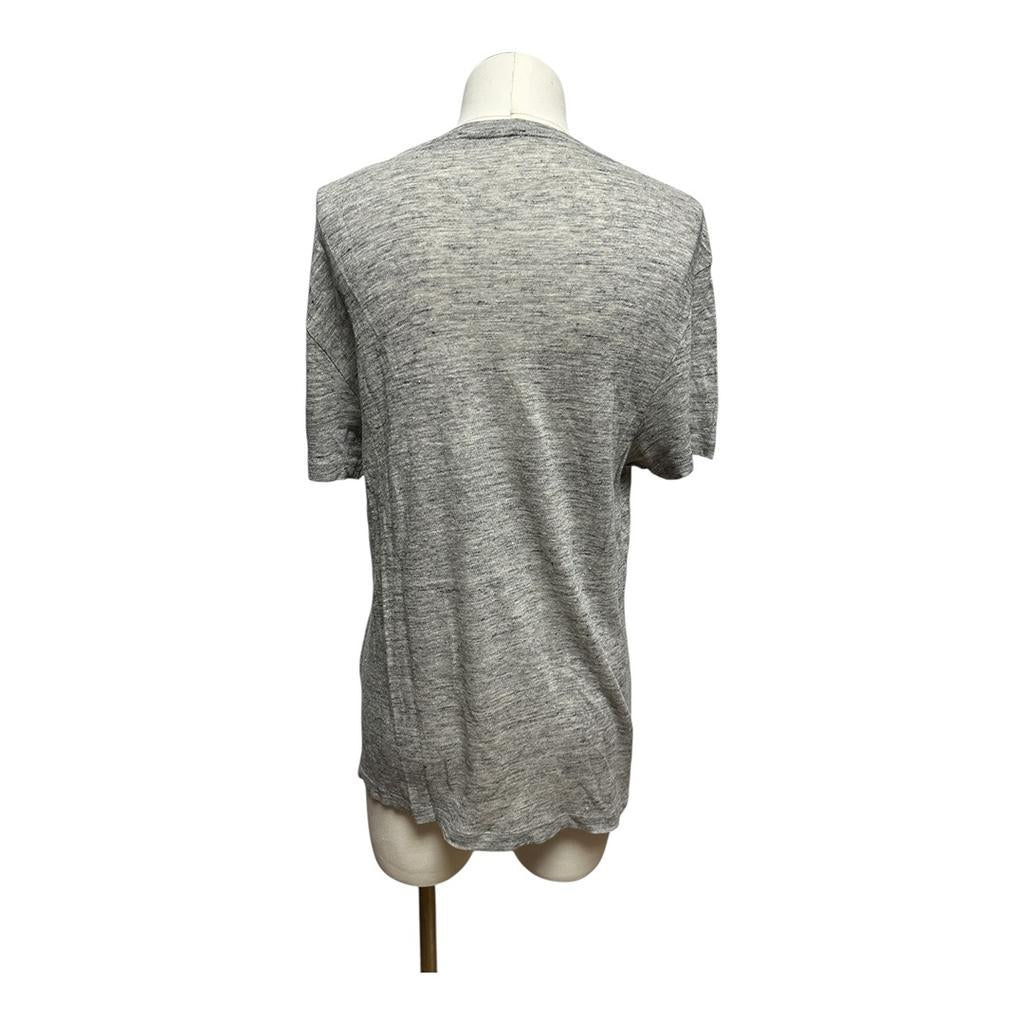 T-shirt Unis Sandro - S - Gris - État : Très Bon