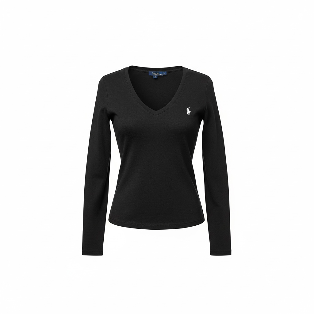 T-shirt Ralph Lauren - M - Noir - État : Excellent