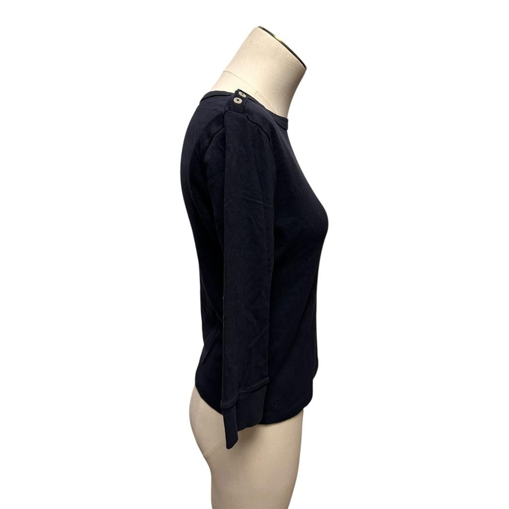 Top manches 3/4 Lauren Ralph Lauren - M - Bleu marine - État : Excellent