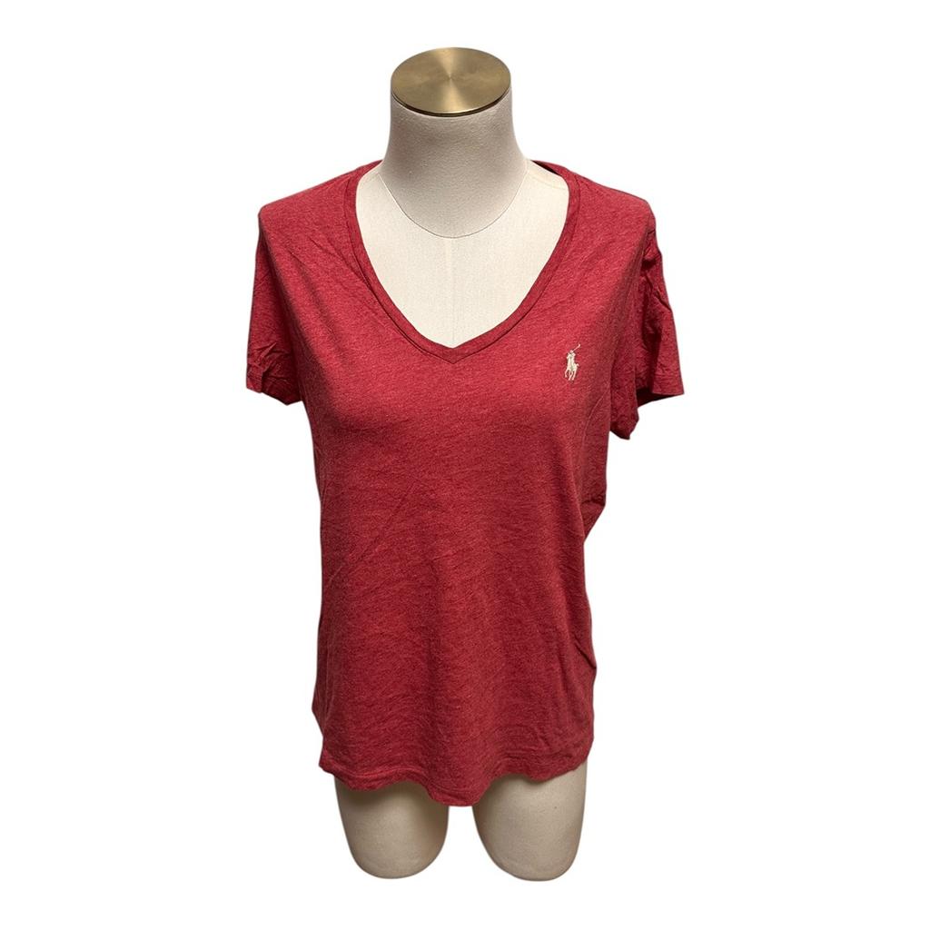 T-shirt Polo Ralph Lauren - L - Rouge - État : Excellent