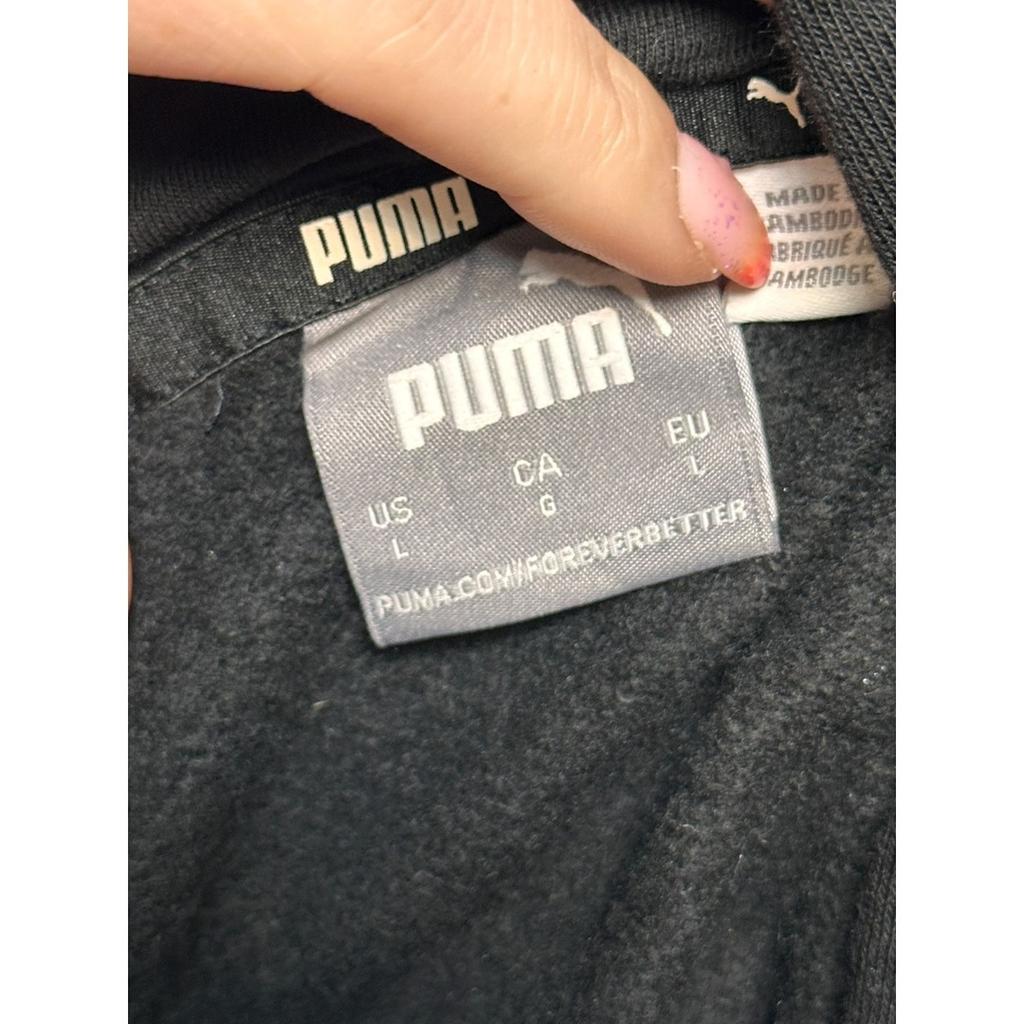 Sweat à capuche Puma - L - Noir - État : Excellent