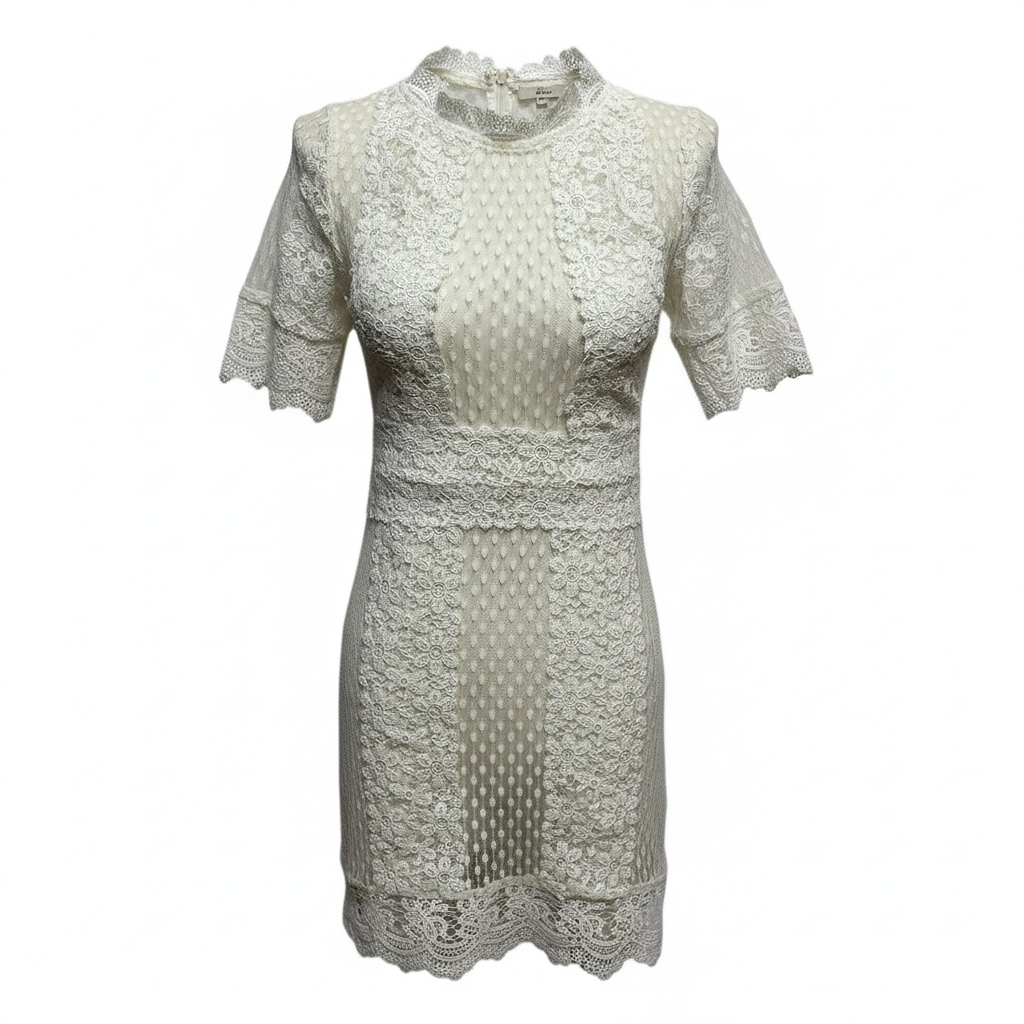Robe Casual Maje - 36 - Blanc - État : Neuf