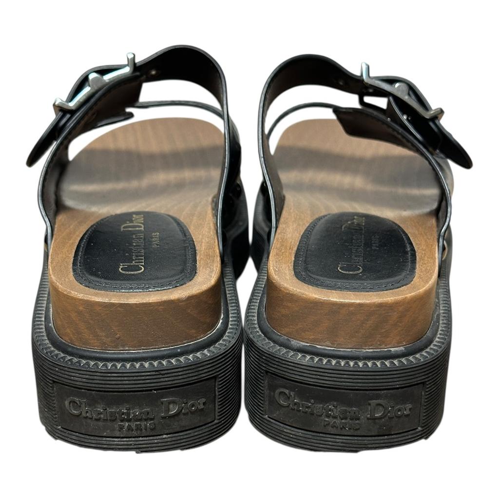 Mules Christian Dior - 38 - Noir - État : Excellent