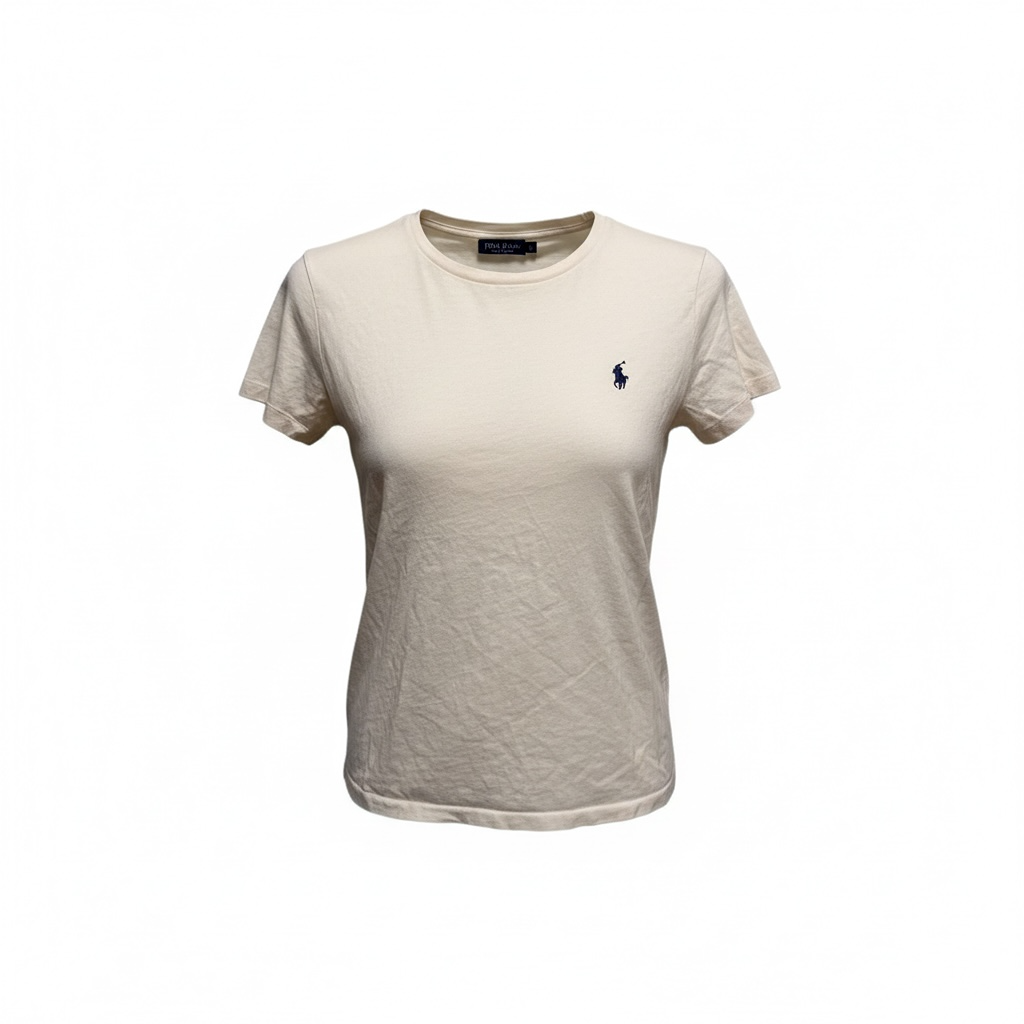 T-shirt Polo Ralph Lauren - L - Blanc - État : Excellent