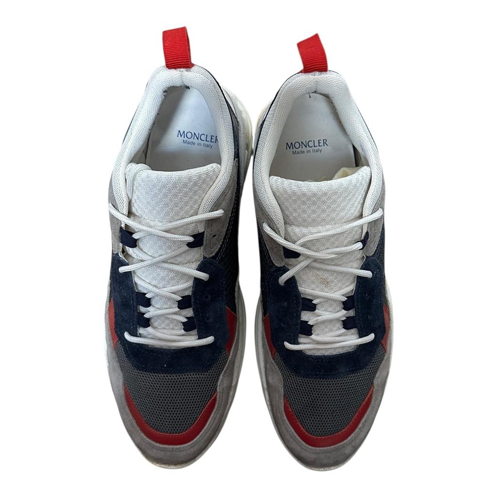 Baskets Moncler - 44 - Gris - État : Excellent