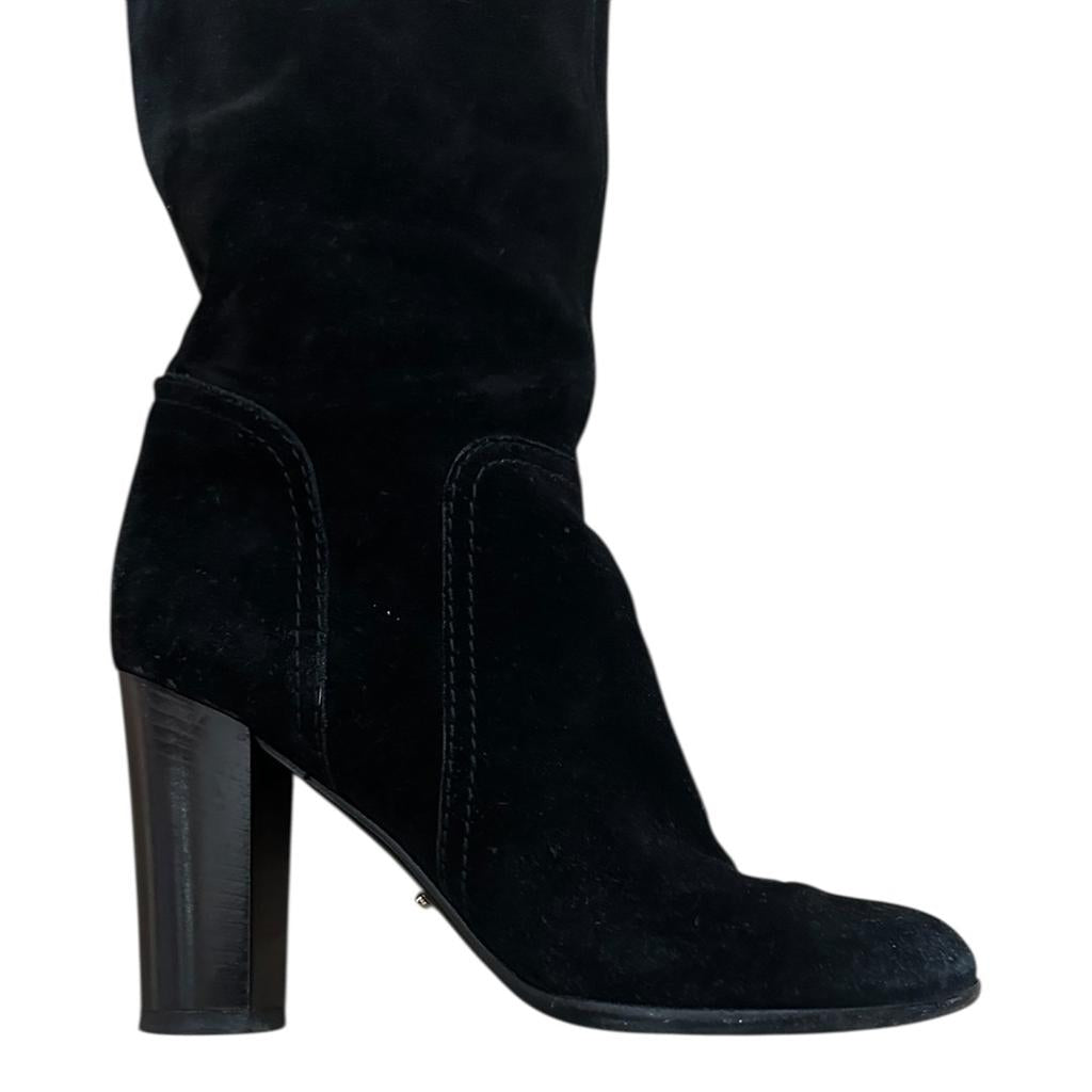 Cuissardes Sergio Rossi - 36.5 - Noir - État : Excellent