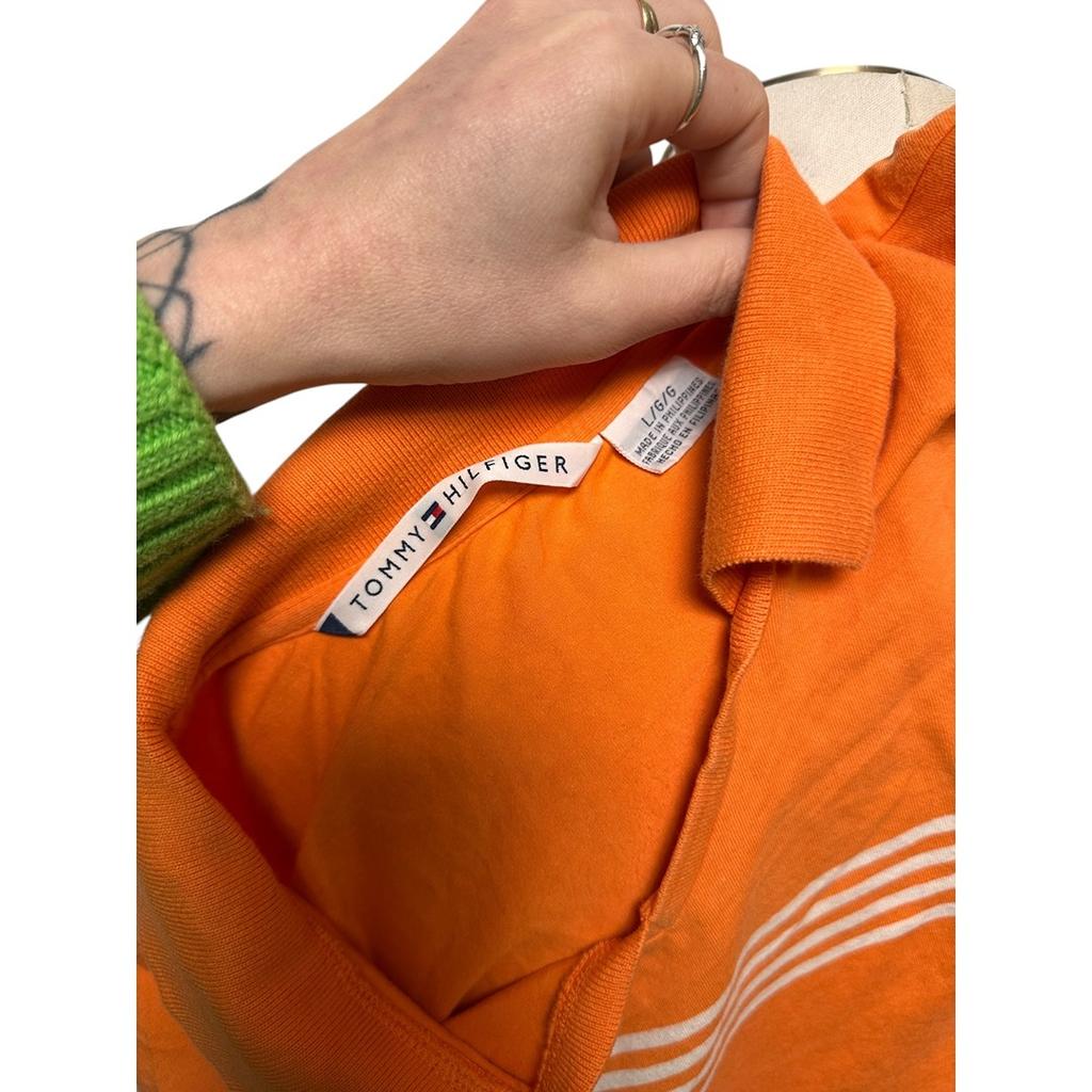 Polo Tommy Hilfiger - L - Orange - État : Excellent