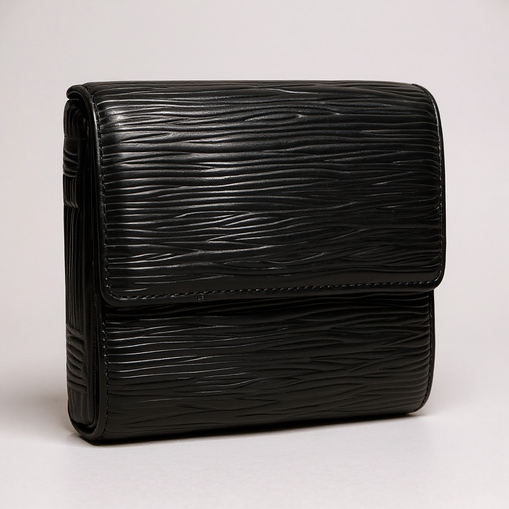 Porte-monnaie Louis Vuitton - Taille unique - Noir - État : Excellent