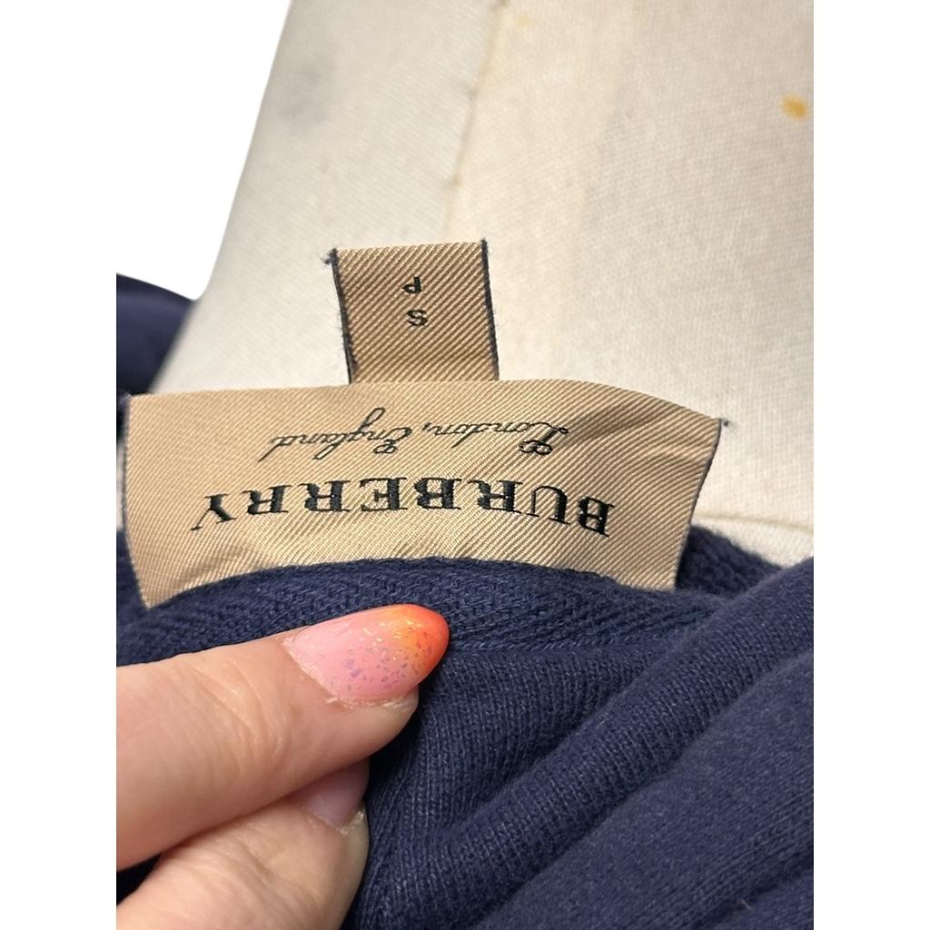 Sweat à capuche Burberry - S - Bleu marine - État : Excellent
