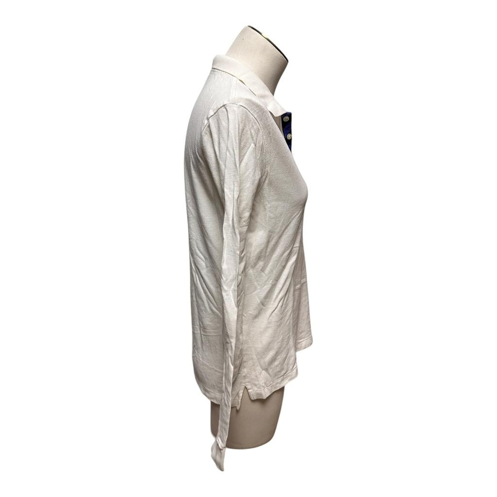 Polo Ralph Lauren Sport femme manches longues blanc - L - État : Excellent