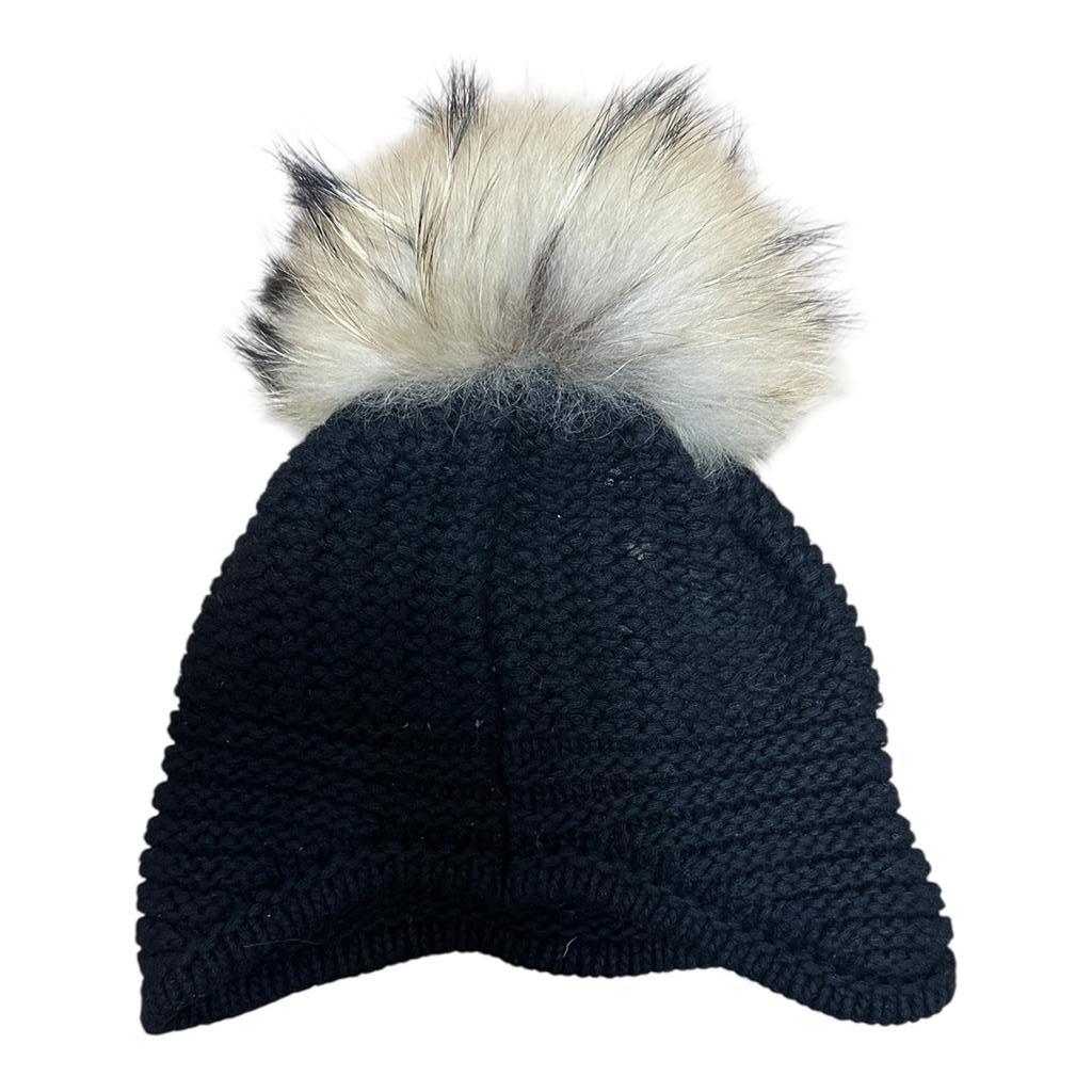 Bonnet Moncler - Taille unique - Noir - État : Excellent