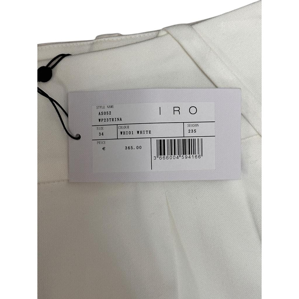 Pantalon tailleur Iro - 34 - Blanc - État : Excellent