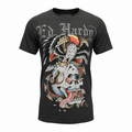 T-shirt Ed Hardy - L - Gris - État : Excellent