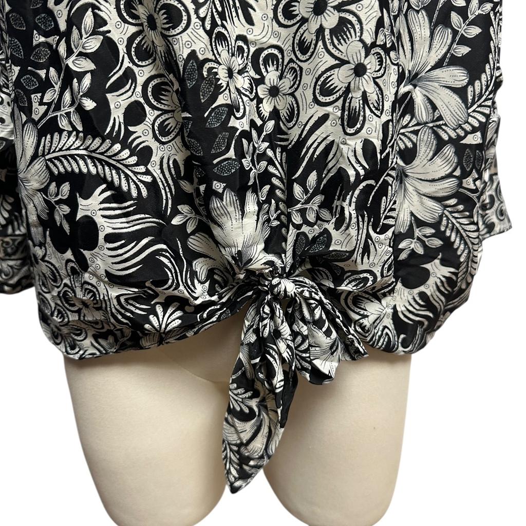 Blouse Gold & Silver - Taille Unique - Noir - État : Trèsbon