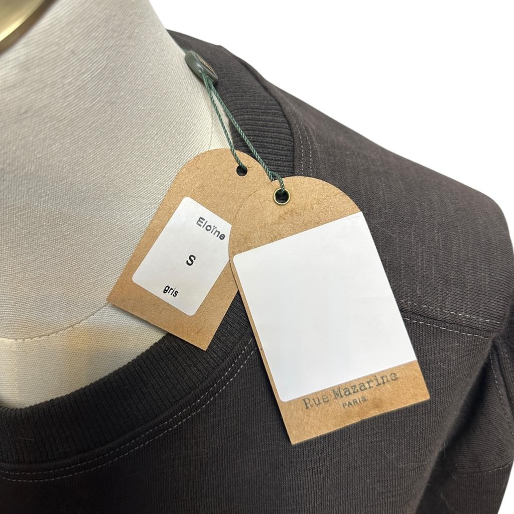 Pull femme Rue Mazarine - S - Gris - État : Neuf