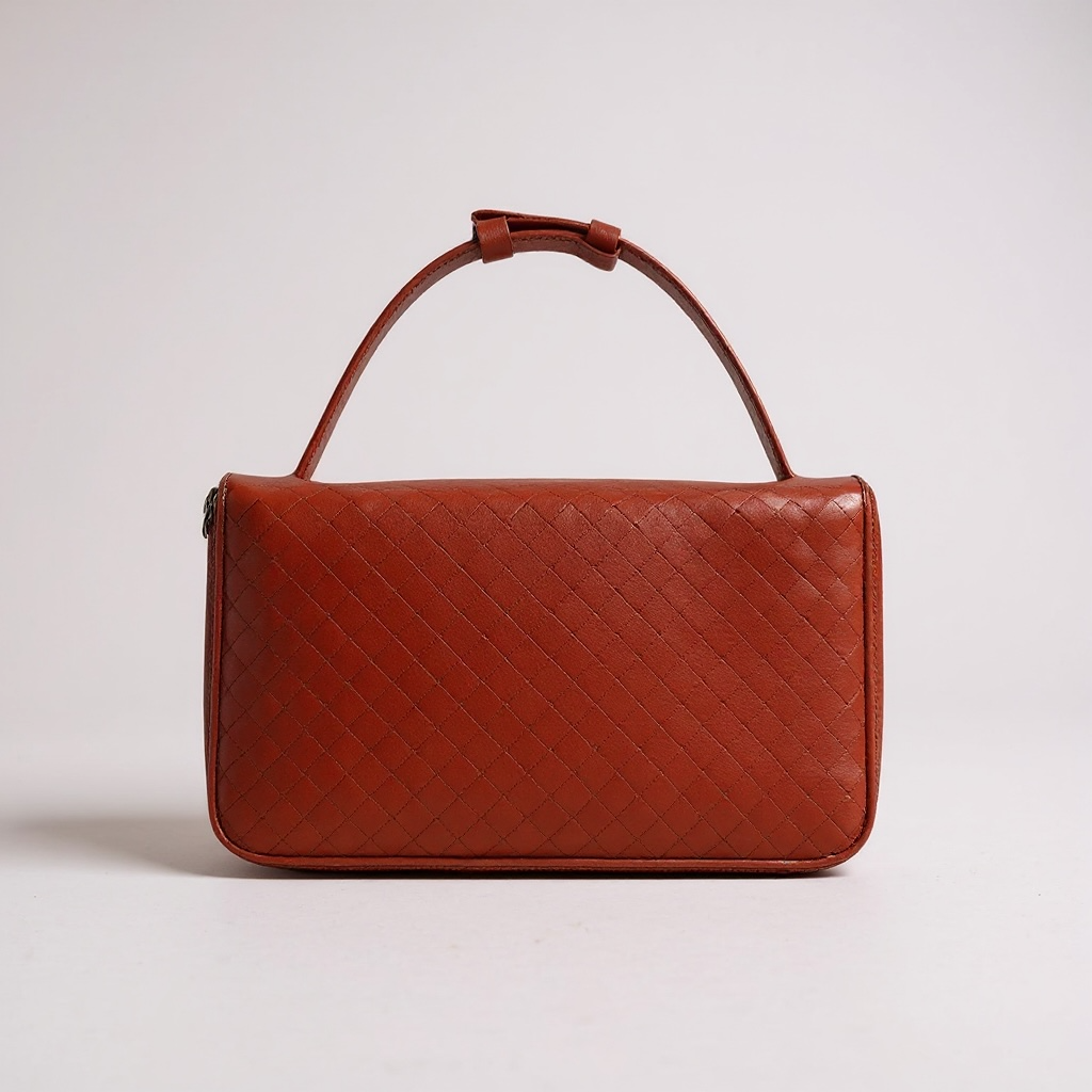 Porte-monnaie Bottega Veneta - Rouge - État : Très Bon