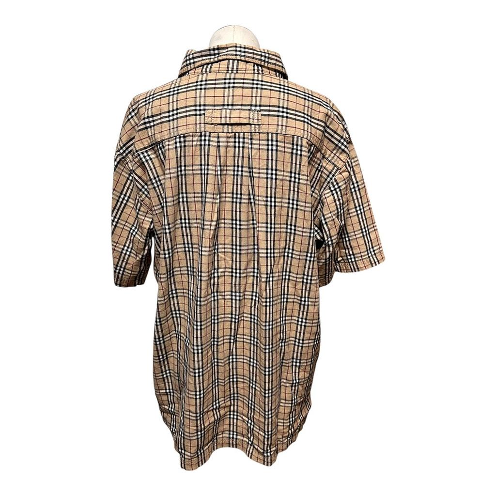 Chemise à Carreaux Burberry - L - Crème - État : Excellent