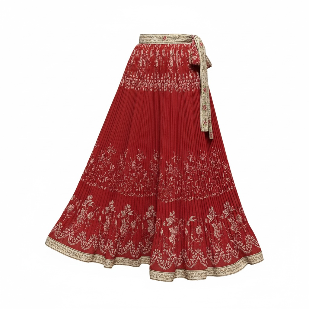 Jupe Etro - 40 - Rouge - État : Excellent