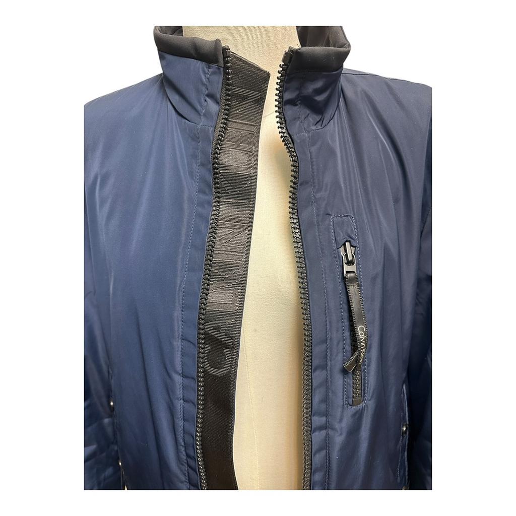 Blouson Aviateur Calvin Klein - M - Marine - État : Très Bon