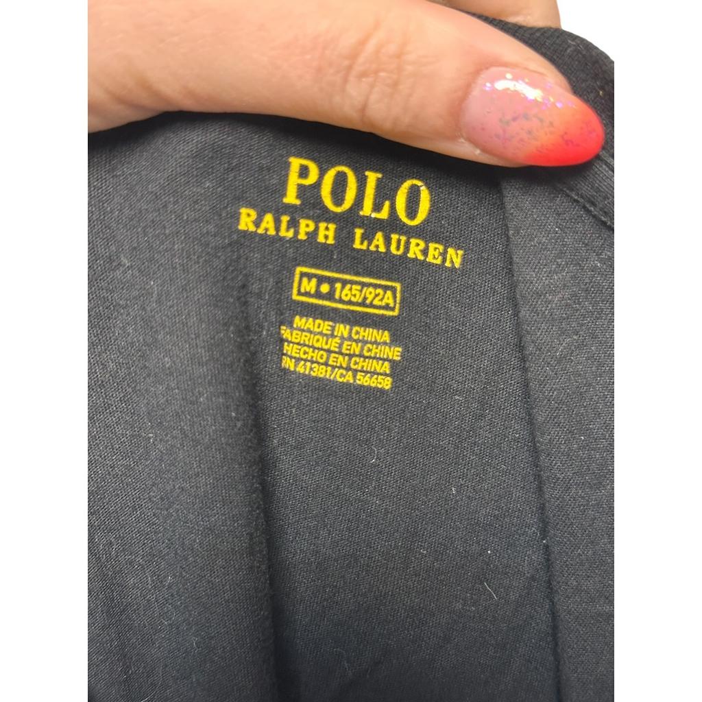 T-shirt Polo Ralph Lauren - M - Noir - État : Excellent