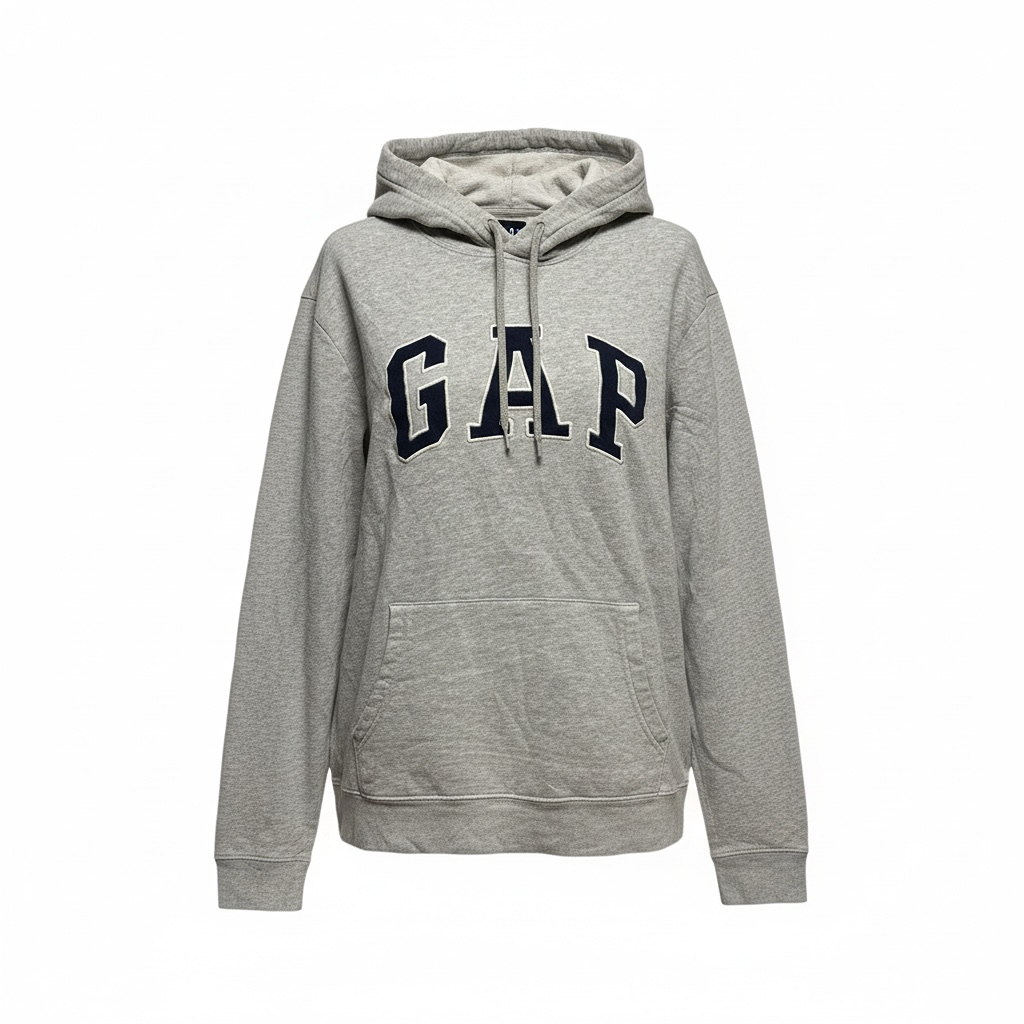 Sweat à capuche Gap - L - Gris - État : Excellent