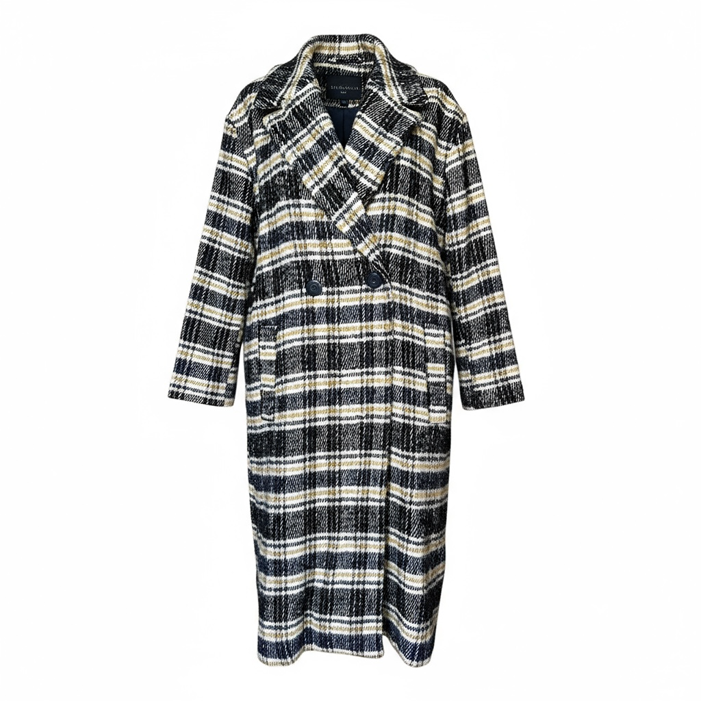 Pardessu Et Manteau Long Bel-air - L - Noir - État : Trèsbon