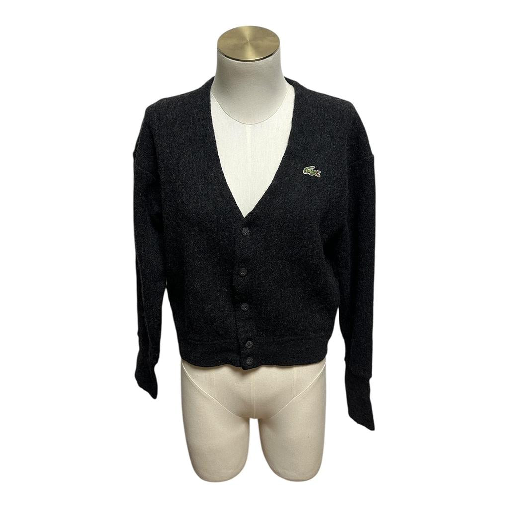 Cardigan Lacoste - Xs - Gris - État : Très Bon