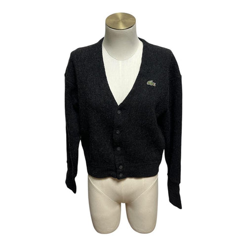 Cardigan Lacoste - Xs - Gris - État : Très Bon
