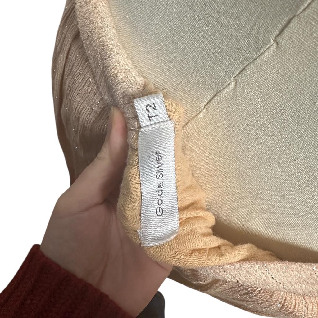 Jupes Longue Gold & Silver - 2 - Abricot Corail - État :très