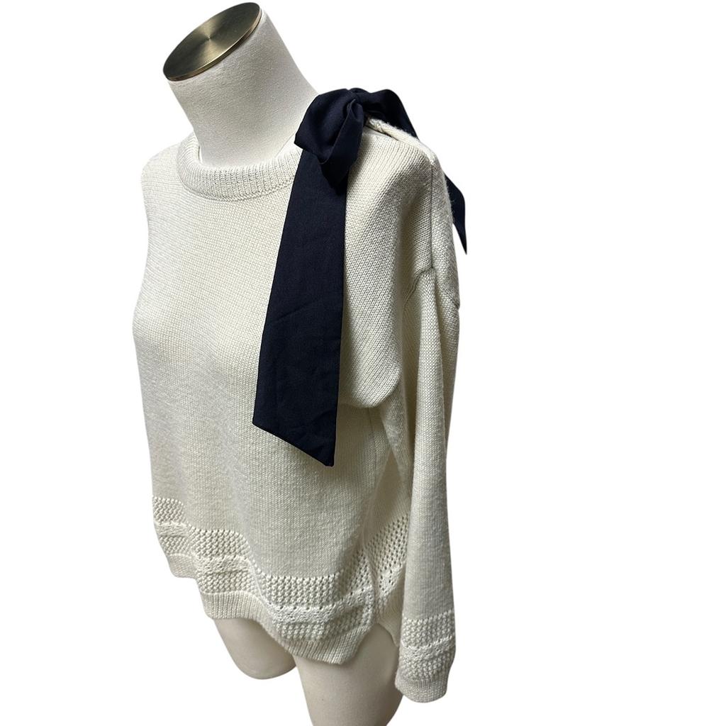 Pull femme Grace & Mila - Taille unique - Blanc - État : Excellent