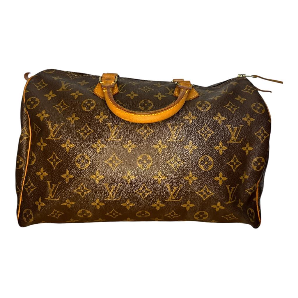 Sac à main Louis Vuitton Speedy 35- Taille unique - Marron - État : Excellent