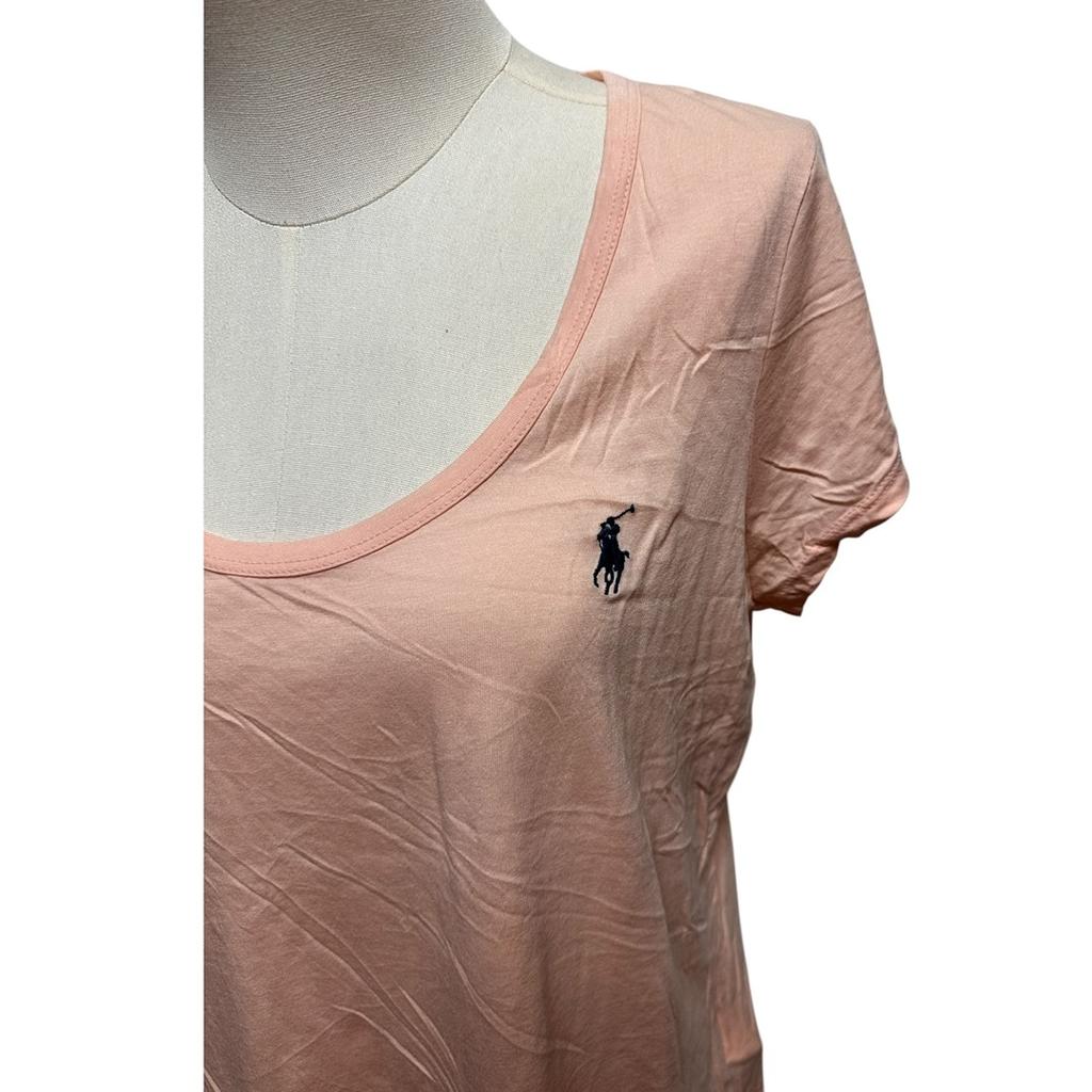 T-shirt Polo Ralph Lauren - L - Corail - État : Excellent