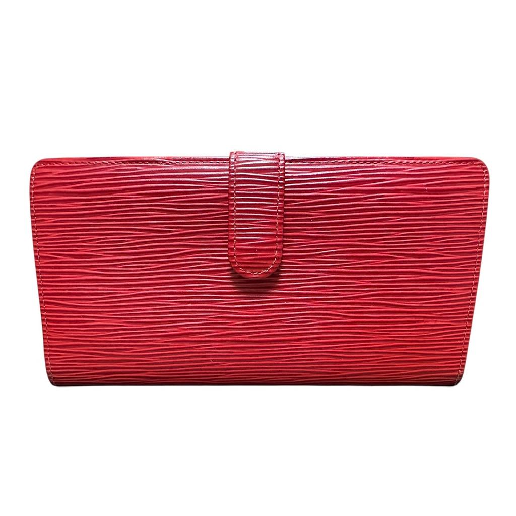 Porte-monnaie Louis Vuitton - Taille unique - Rouge - État : Excellent