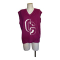 Pull Col V Gertrude - M - Violet - État : Très Bon