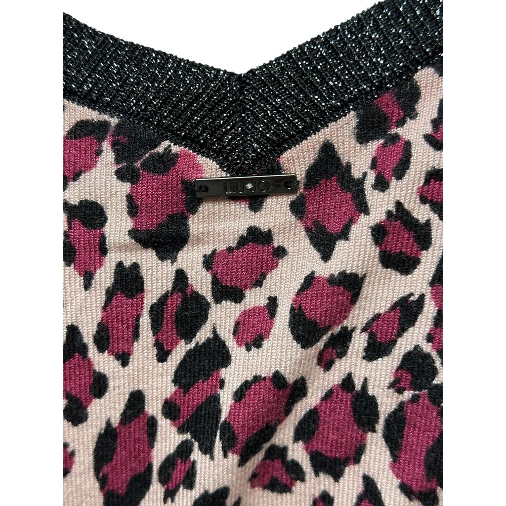 Pull Col V Liu Jo - S - Fuchsia - État : Excellent