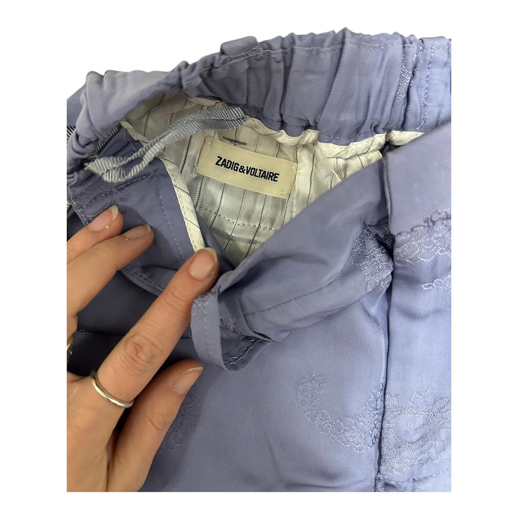 Pantalon Droit Zadig & Voltaire - 36 - Bleu - État : Trèsbon