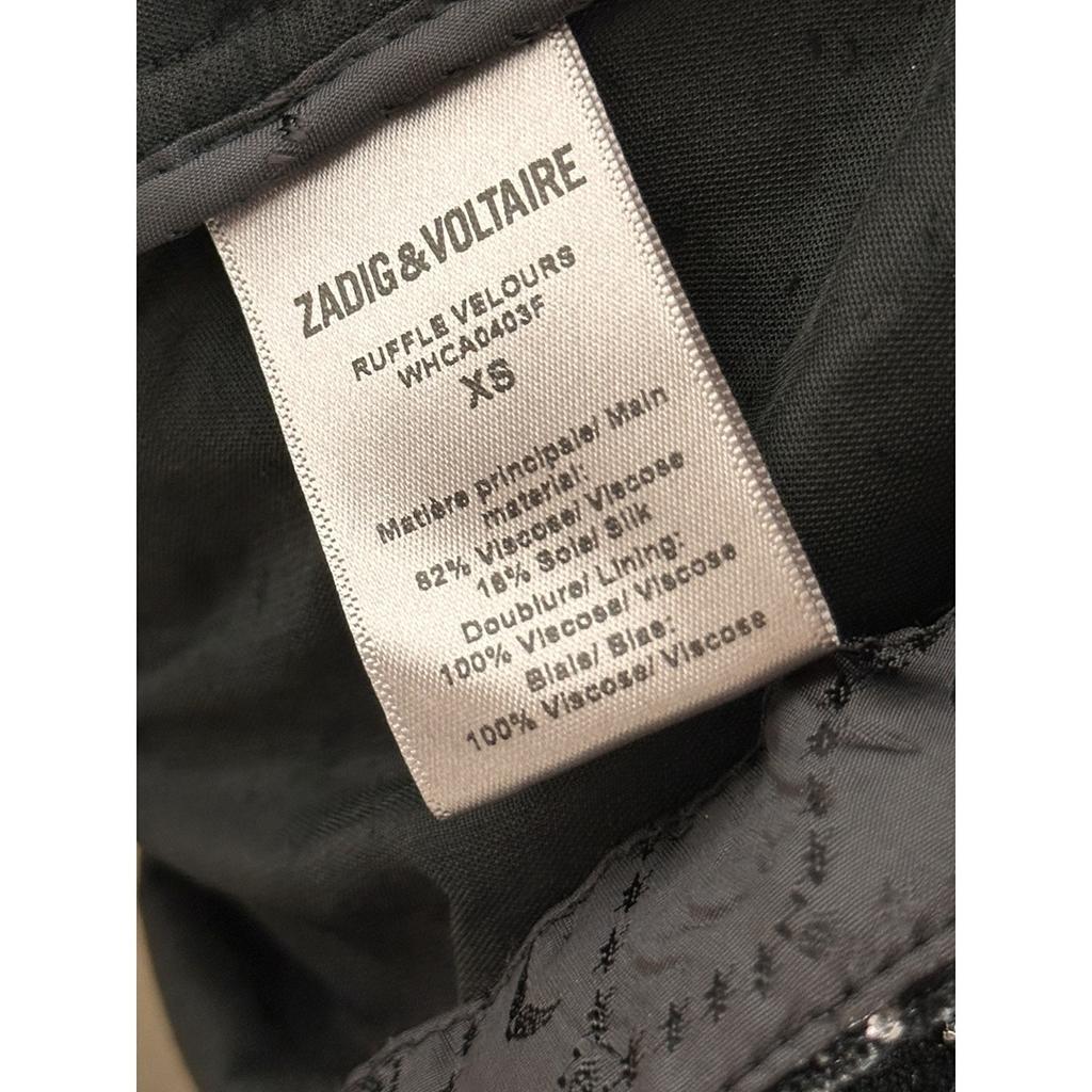 Robe Zadig & Voltaire - Xs - Noir - État : Neuf